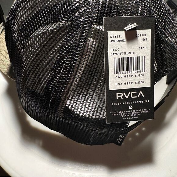 RVCA® | CHAINMAIL PLUS JACKET & HAT | COMBO | Mens M | NWT - Picture 14 of 15